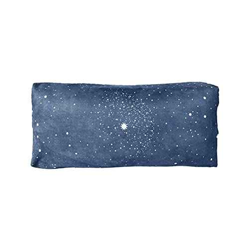 YOGA DESIGN LAB | The Yoga Bolster | Comfortable, Supportive Eco-Friendly Luxury Yoga Cushion | Recycled Plastic Bottle Microfiber | Natural Cotton, Foam Filling (Celestial)