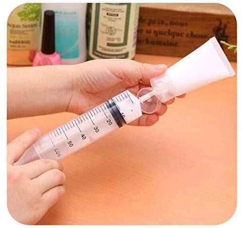 ericotry 24Pcs 30ml (1oz) Empty Translucent Plastic Cosmetic Lotion Tubes Bottles Shampoo Facial Cleaning Bottles Makeup Sample Soft Container Tube Bottle Vial Jar Pot Case with Flip Lid