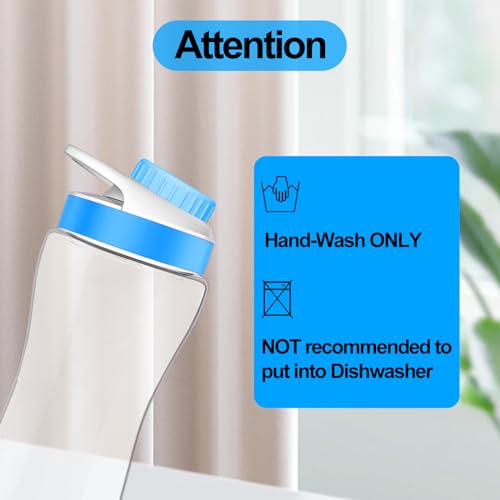 2 Pack Keeper Caps for Cirkul Water Bottle, Compatible with Cirkul Flavors Cartridges, Accessories for Cirkul, Essential for Circle Water Bottle, Replacement Lid Cap for Cirkul Water Bottle(W+Blue)