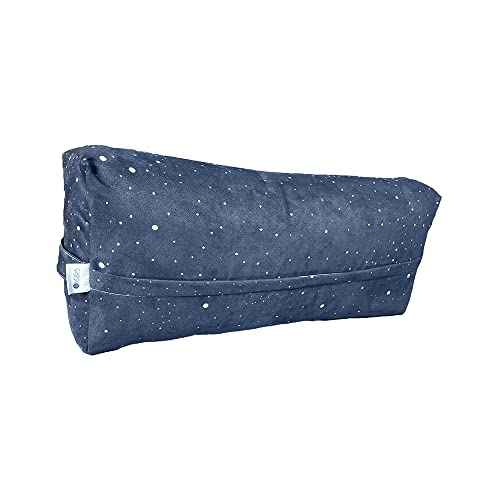 YOGA DESIGN LAB | The Yoga Bolster | Comfortable, Supportive Eco-Friendly Luxury Yoga Cushion | Recycled Plastic Bottle Microfiber | Natural Cotton, Foam Filling (Celestial)