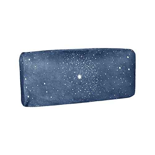 YOGA DESIGN LAB | The Yoga Bolster | Comfortable, Supportive Eco-Friendly Luxury Yoga Cushion | Recycled Plastic Bottle Microfiber | Natural Cotton, Foam Filling (Celestial)