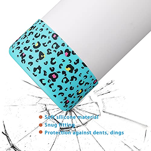 2 Pcs Tumbler Bottom Protector Boot for Stanley Quencher Adventure 40oz & Stanley IceFlow 20oz 30oz and Compatible with Hydro Flask Water Bottle 12oz 21oz 24oz (Diomond clearx2)