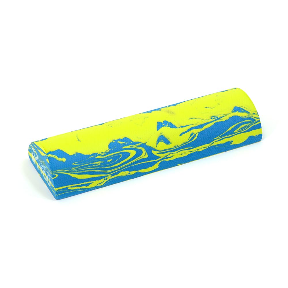 Healthy You Low Density Soft/Medium Foam Physical Therapy Roller (18" Half Round)