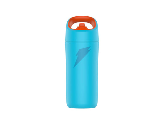 Gatorade Kids' Rookie Metal Water Bottle, 12oz, Stainless Steel Bottle, Double-Wall Insulation, Vacuum Insulated, Thermo Mug
