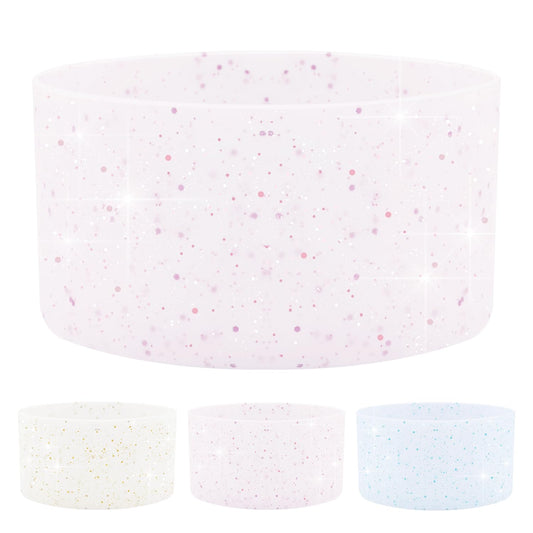 WORBSS Silicone Boot Sleeve Accessories for Stanley Cup H2.0 40oz Tumbler & Hydro Flask 18-24oz for Wide Mouth Water Bottles Protector Bottom Sleeve Cover Bumper As the Best Gfits for Your Trip