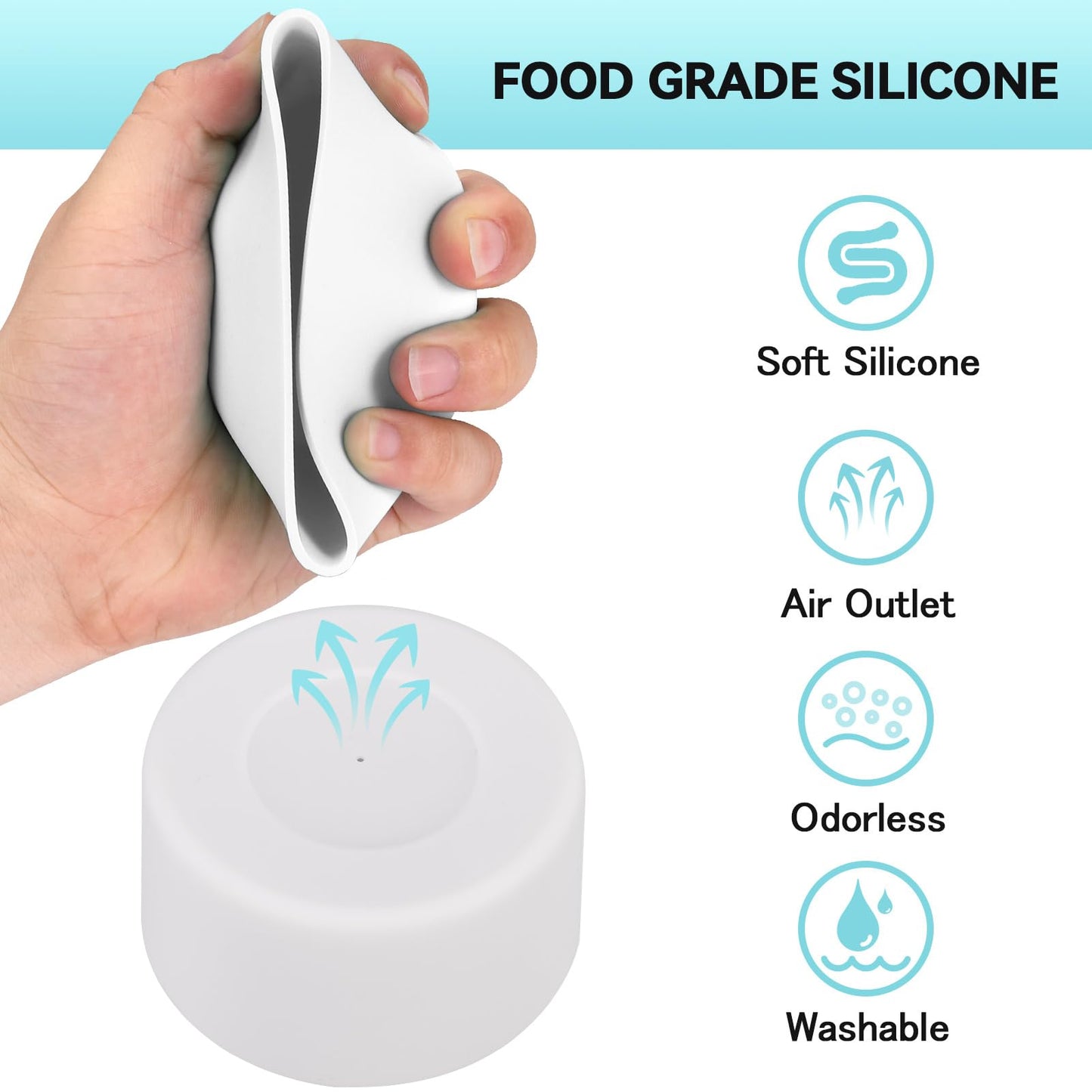 2 PCS for Stanley Boot, Silicone Bottom for Stanley Cup Boot Quencher Adventure 40oz&for Hydroflask Boot 12-24oz for Stanley Tumbler Accessories for Stanley Cup Accessories Avoid Scratches&Noise