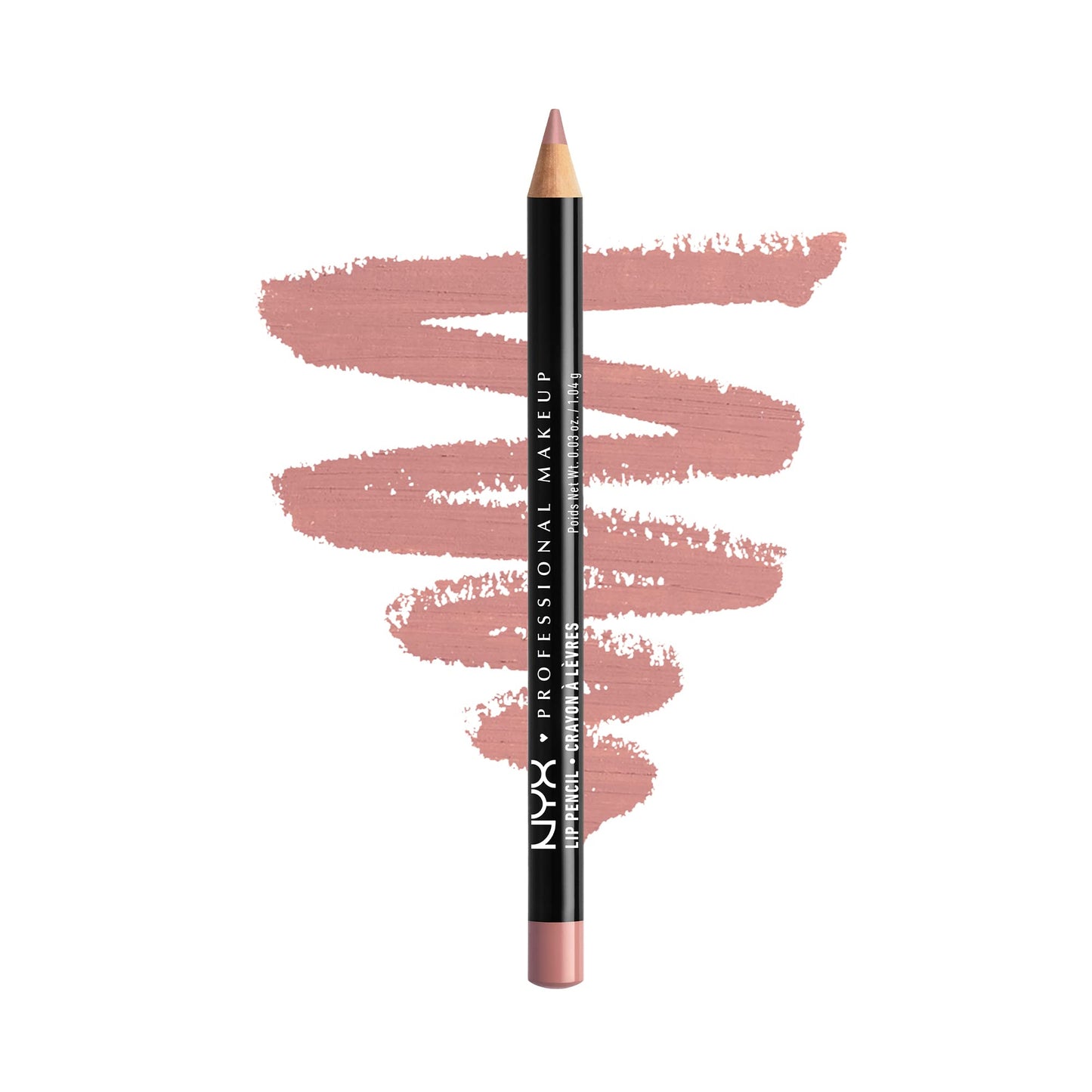 NYX PROFESSIONAL MAKEUP Slim Lip Pencil Creamy Lip Liner Pale Pink & Natural