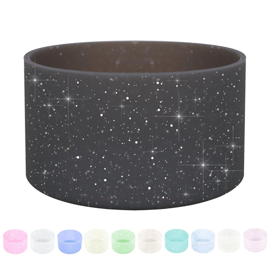 WORBSS Silicone Boot Sleeve Accessories for Stanley Cup H2.0 40oz Tumbler & Hydro Flask 18-24oz for Wide Mouth Water Bottles Protector Bottom Sleeve Cover Bumper As the Best Gfits for Your Trip