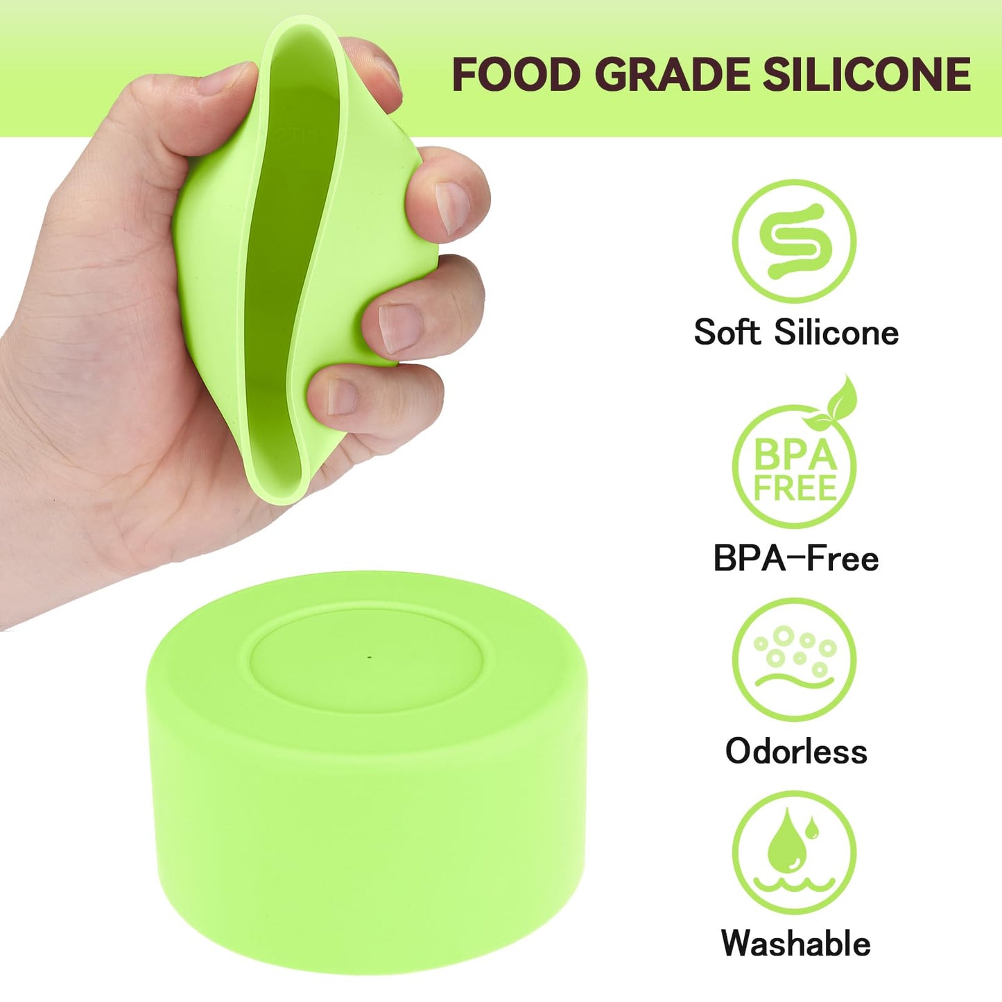 2 PCS for Stanley Boot, Silicone Bottom for Stanley Cup Boot Quencher Adventure 40oz&for Hydroflask Boot 12-24oz for Stanley Tumbler Accessories for Stanley Cup Accessories Avoid Scratches&Noise