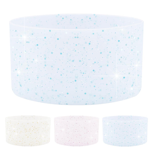 WORBSS Silicone Boot Sleeve Accessories for Stanley Cup H2.0 40oz Tumbler & Hydro Flask 18-24oz for Wide Mouth Water Bottles Protector Bottom Sleeve Cover Bumper As the Best Gfits for Your Trip