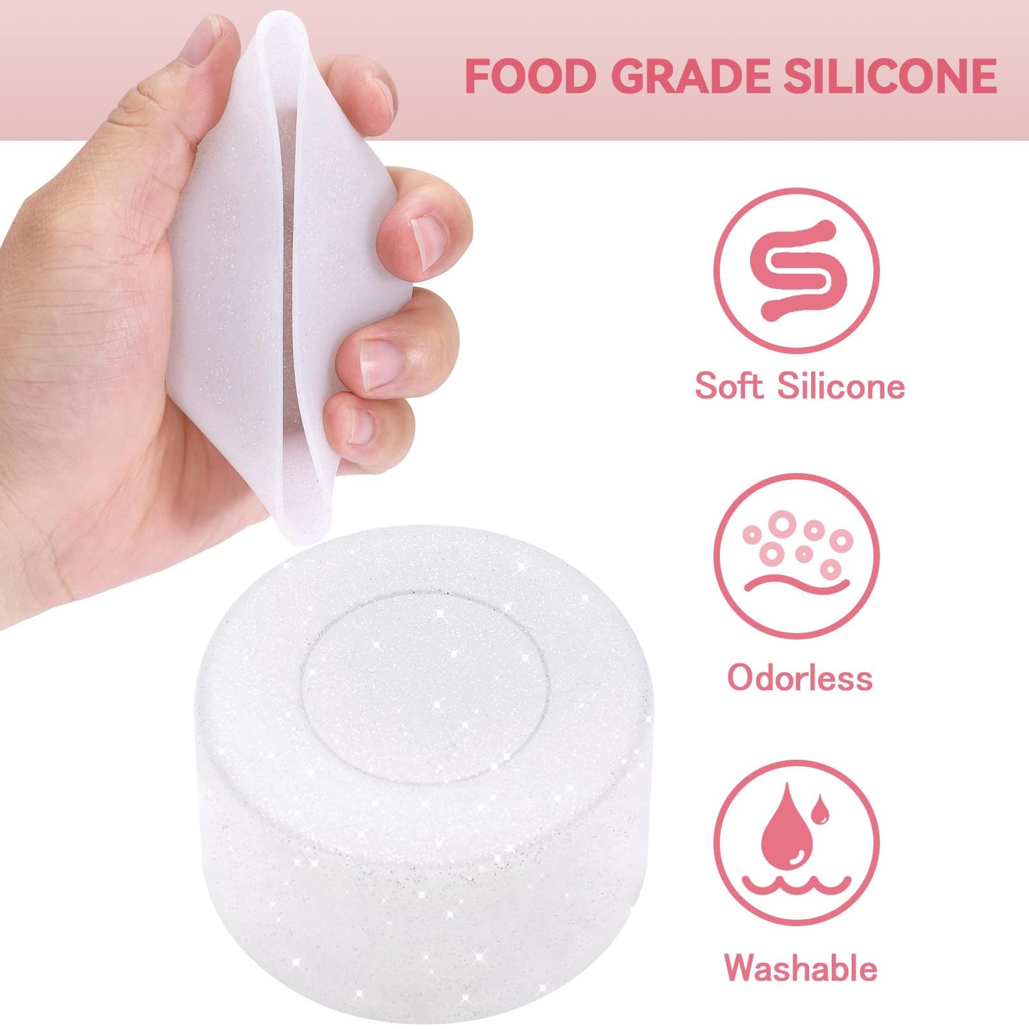 2 PCS for Stanley Boot, Silicone Bottom for Stanley Cup Boot Quencher Adventure 40oz&for Hydroflask Boot 12-24oz for Stanley Tumbler Accessories for Stanley Cup Accessories Avoid Scratches&Noise