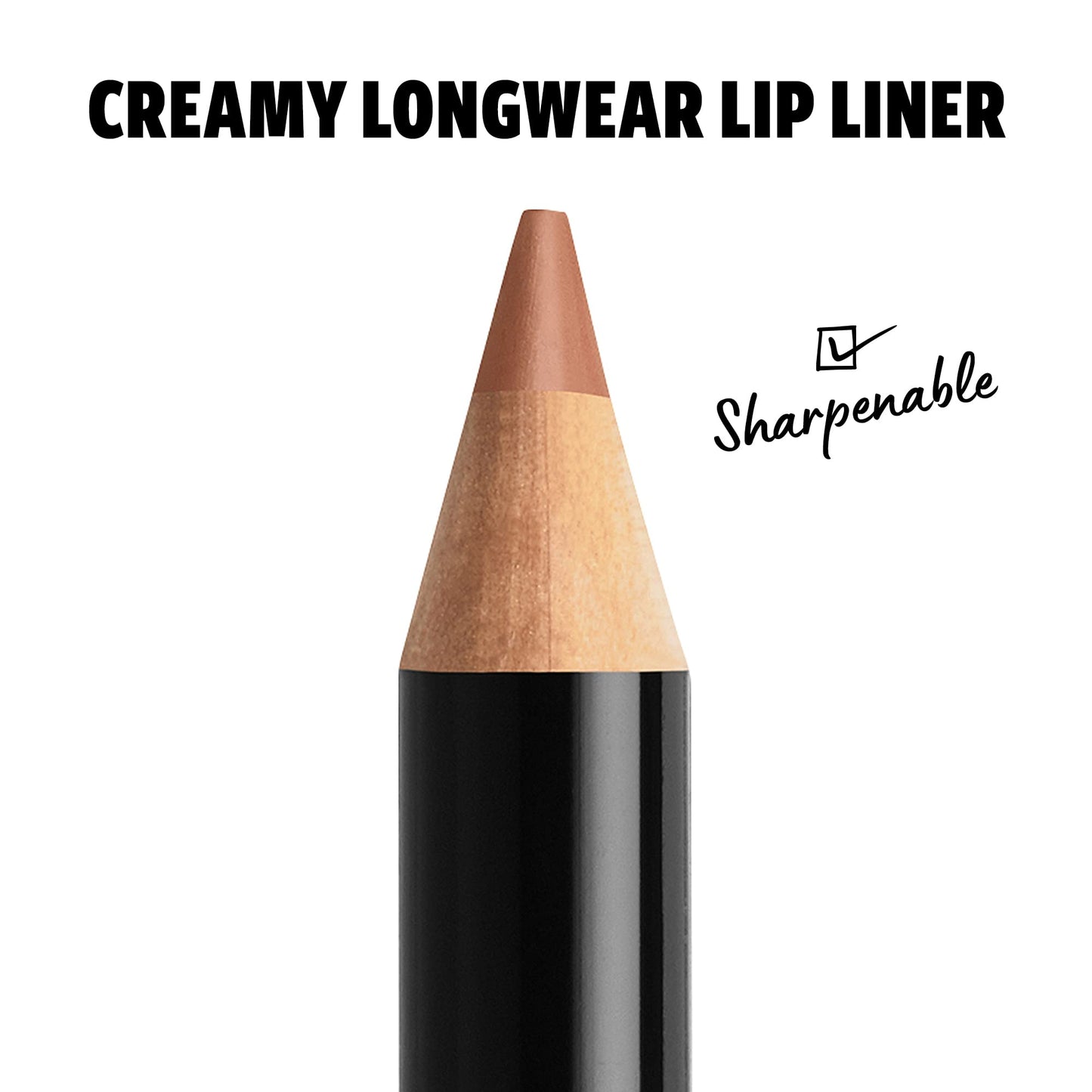 NYX PROFESSIONAL MAKEUP Slim Lip Pencil Creamy Lip Liner Pale Pink & Natural