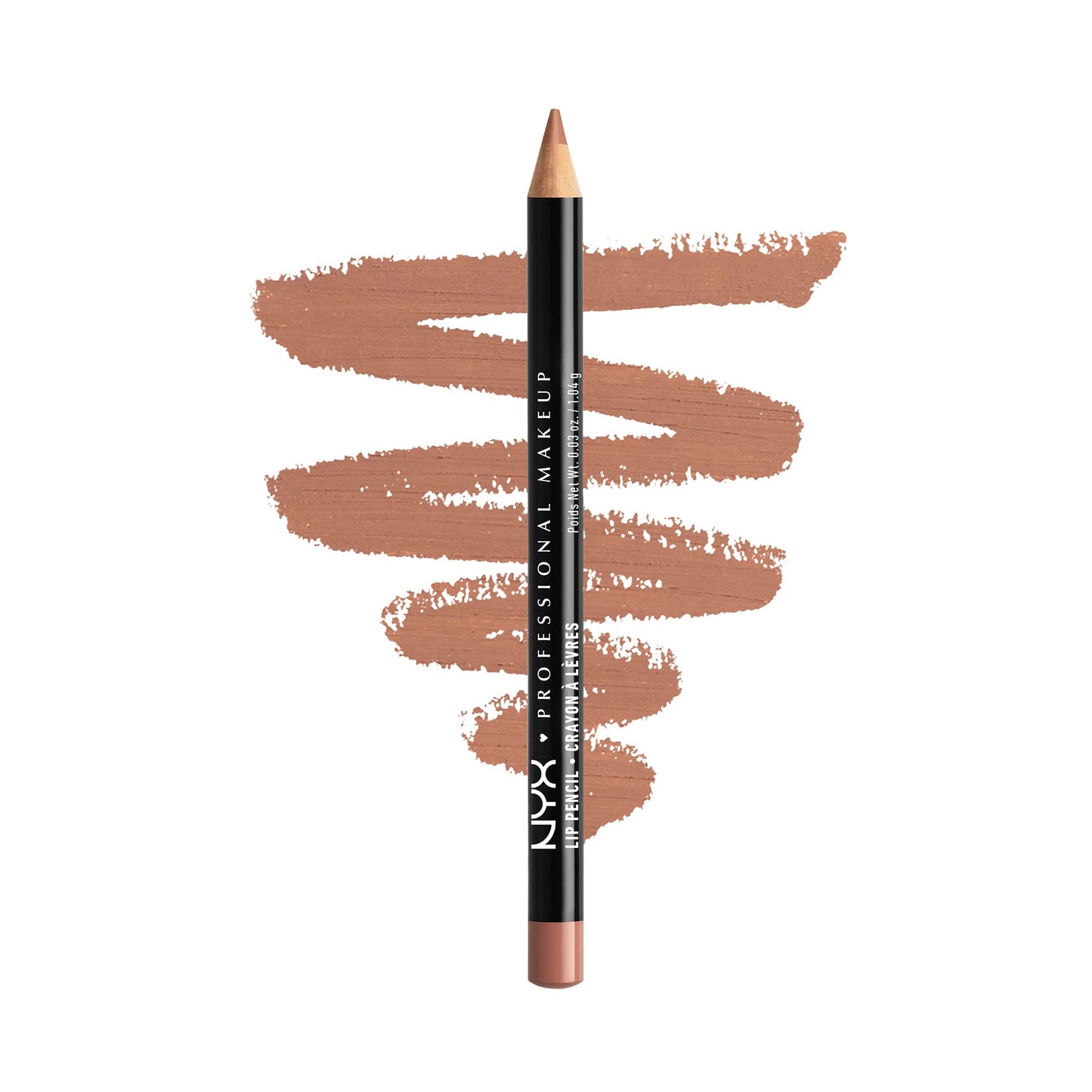 NYX PROFESSIONAL MAKEUP Slim Lip Pencil Creamy Lip Liner Pale Pink & Natural