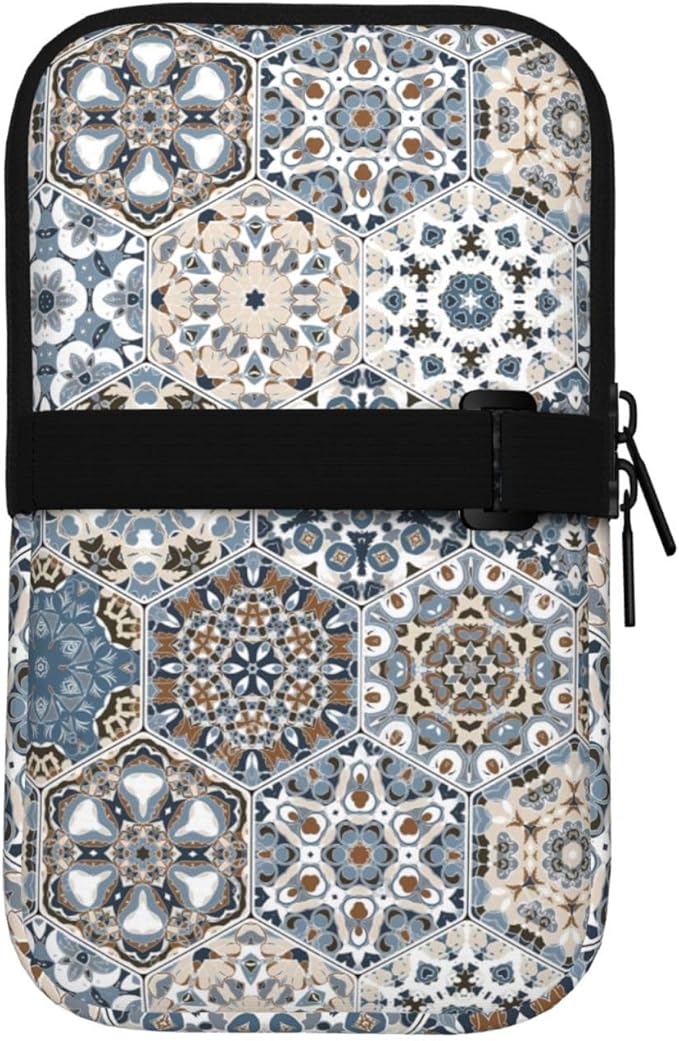 Water Bottle Pouch for Stanley Cup 40oz 30oz,Personalized Gym Purse for Men Women, Tumbler Pouch with Versatile Pocket Water Bottle Bag for Cards, Keys, Phone Botanical Leaf