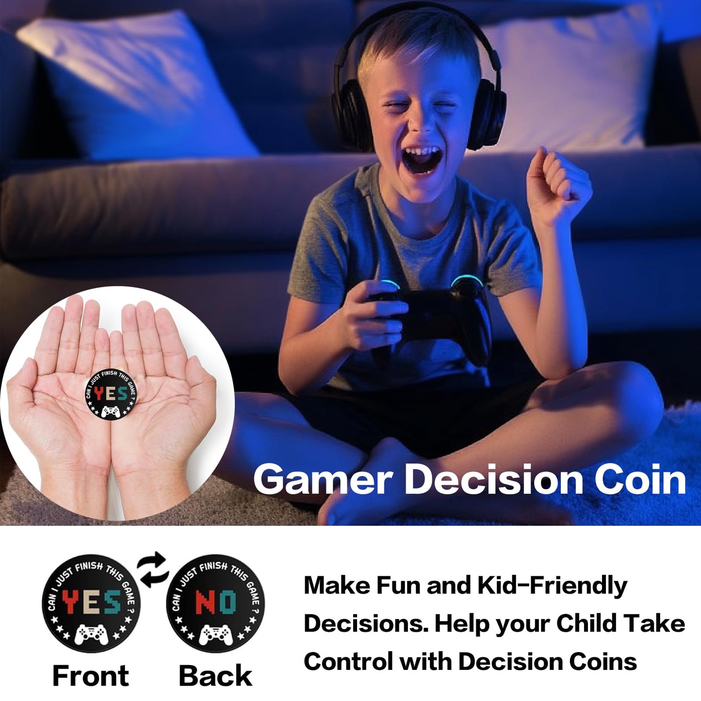 7 Pcs Gamer Gifts Set - Gaming Kids Water Bottle, Funny Cap, Socks, Keychain,Cool Gaming Stuff Accessories and Gift Box for Christmas Birthday School Classroom Men Dad Teen Boy Boyfriend Gamer Lover