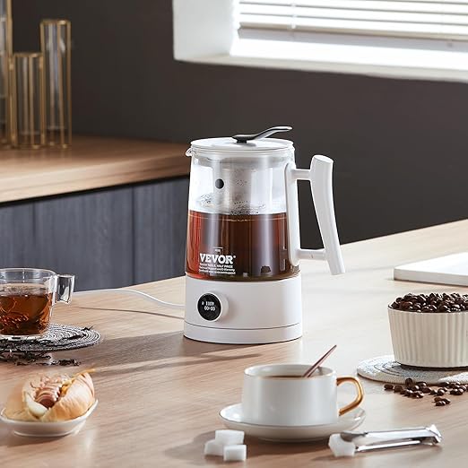 VEVOR Hydrogen Water Pitcher, Rich Hydrogen Water Generator, 1.5 L Large Capacity Hydrogen Water Bottle Generator SPE and PEM Technology, Hydrogen Rich Water Ionizer Machine for Brewing Coffee or Tea