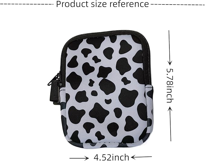 Water Bottle Zipper Bag compatible with Stanley Tumbler 40oz&IceFlow 20 30oz,Gym Accessories for Men Women,Belt Pack for Cards Keys Earphone (#5)