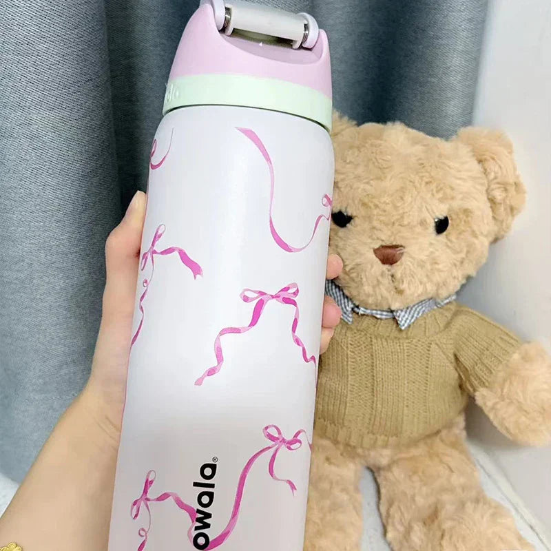 Owala water bottle with straw