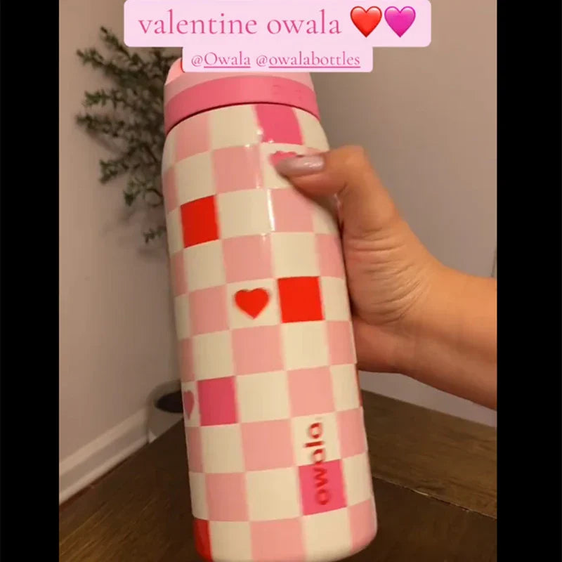Owala water bottle with straw