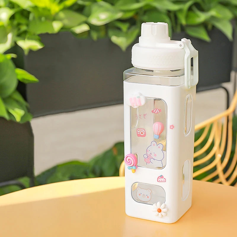 Kids BPA Free Water Bottle With Straw