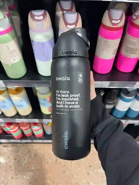 Owala travel water bottle