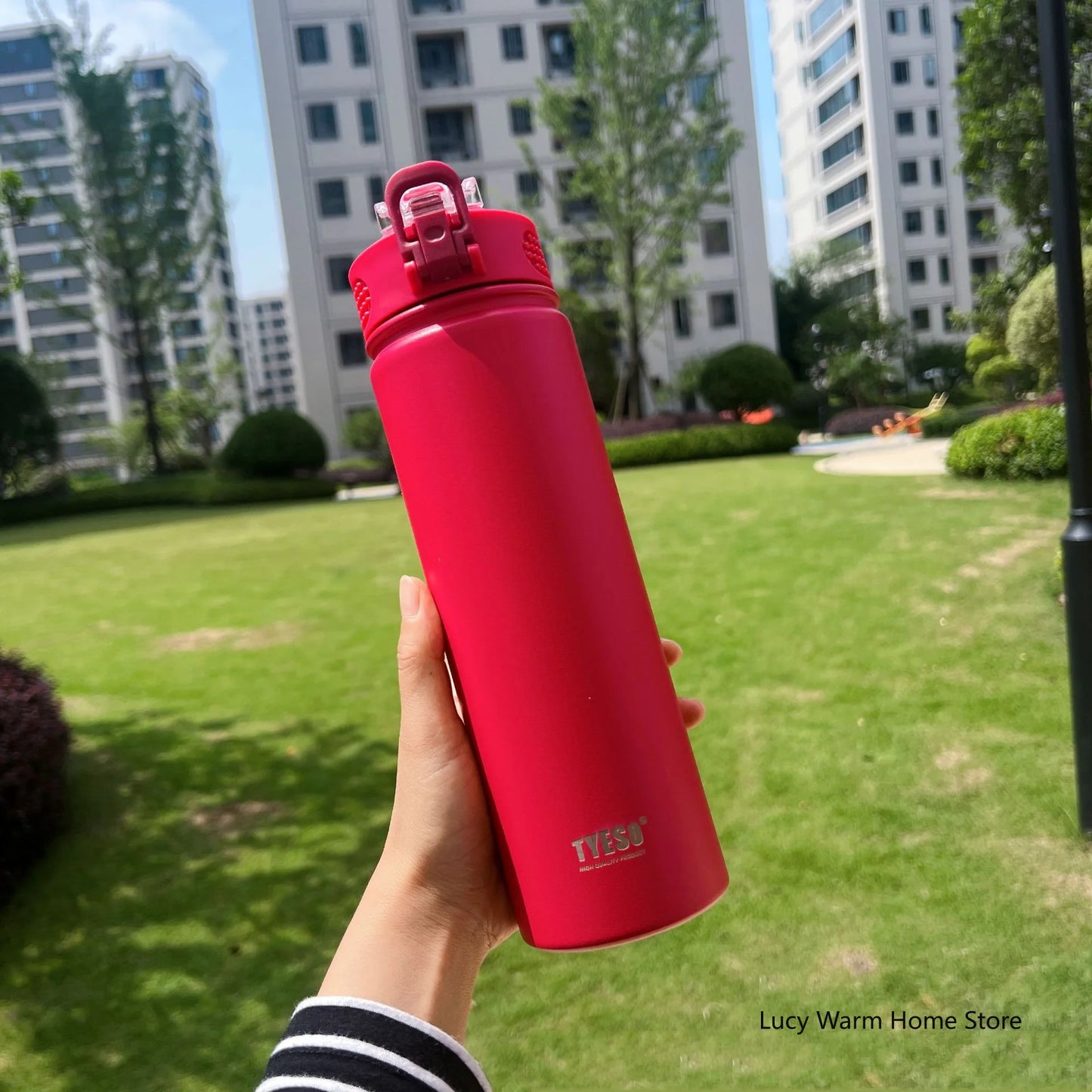 TYESO Stainless Steel Water Bottle 