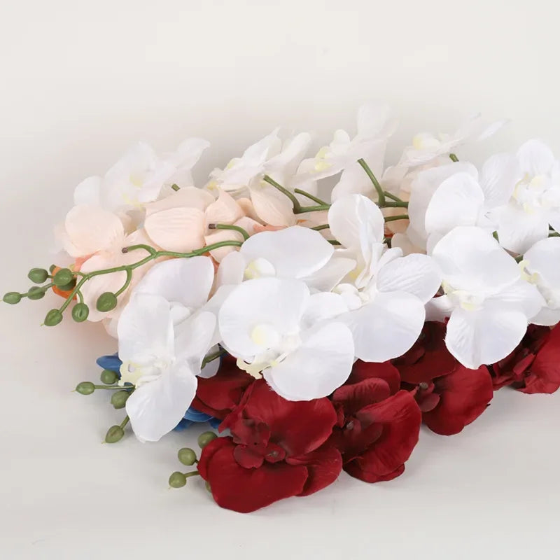 Artificial Butterfly Orchid Flowers Decor