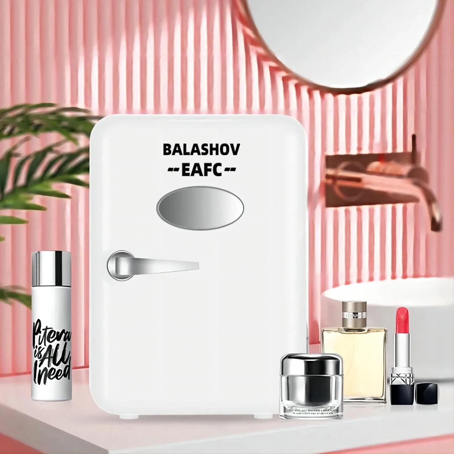 BALASHOV  4L Mini Refrigerator for Car and Home