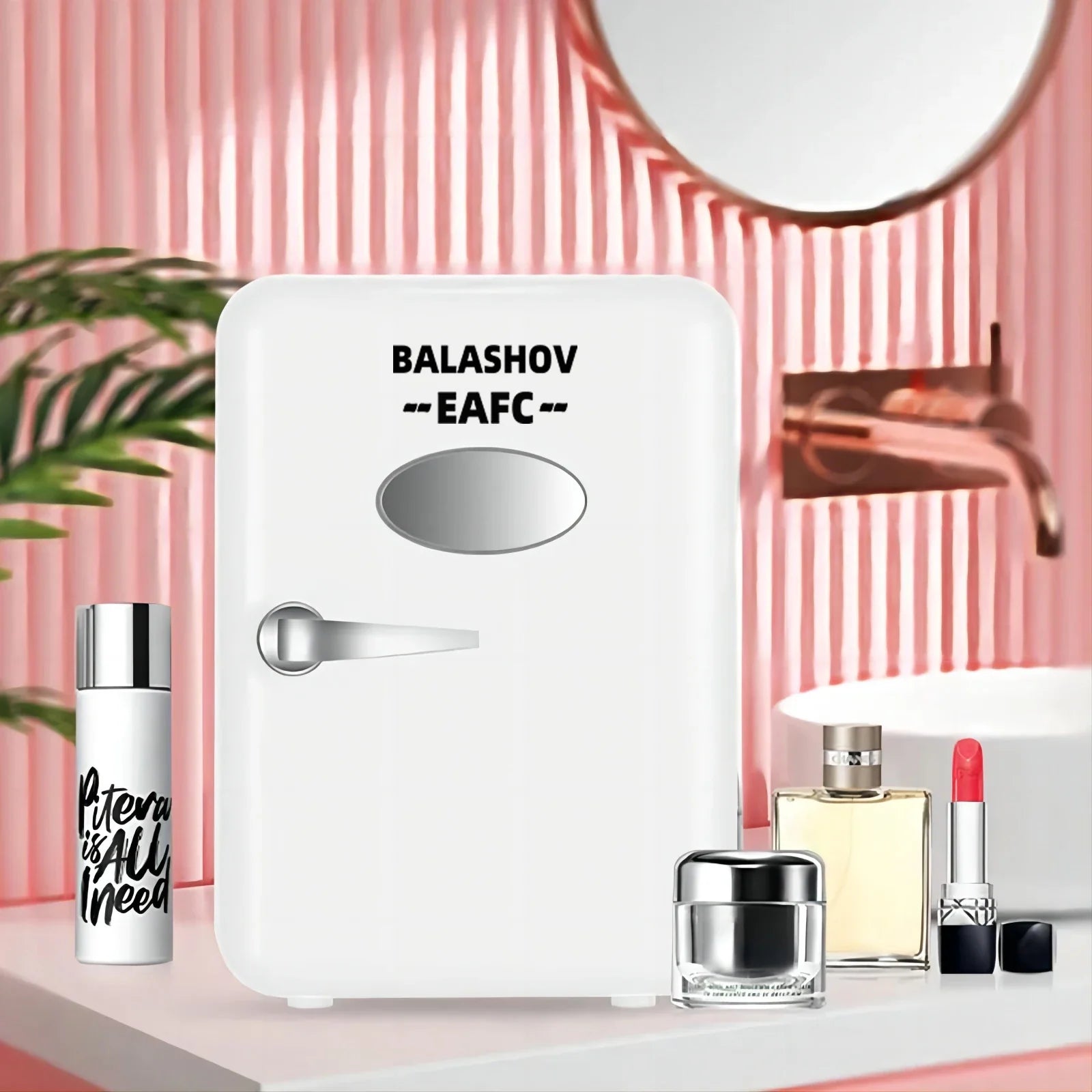BALASHOV  4L Mini Refrigerator for Car and Home