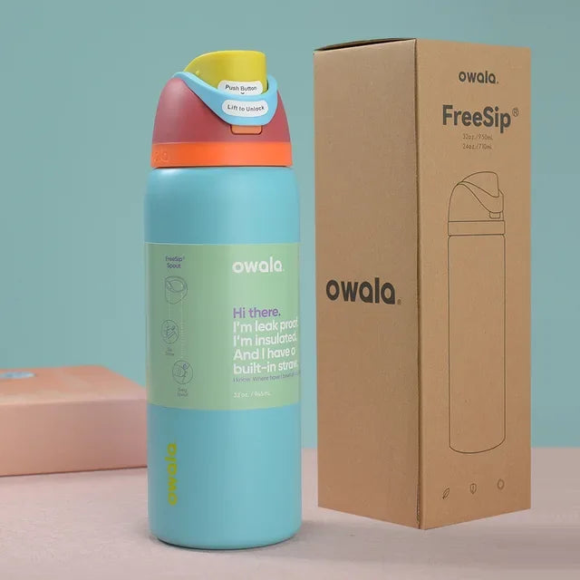Owala travel water bottle
