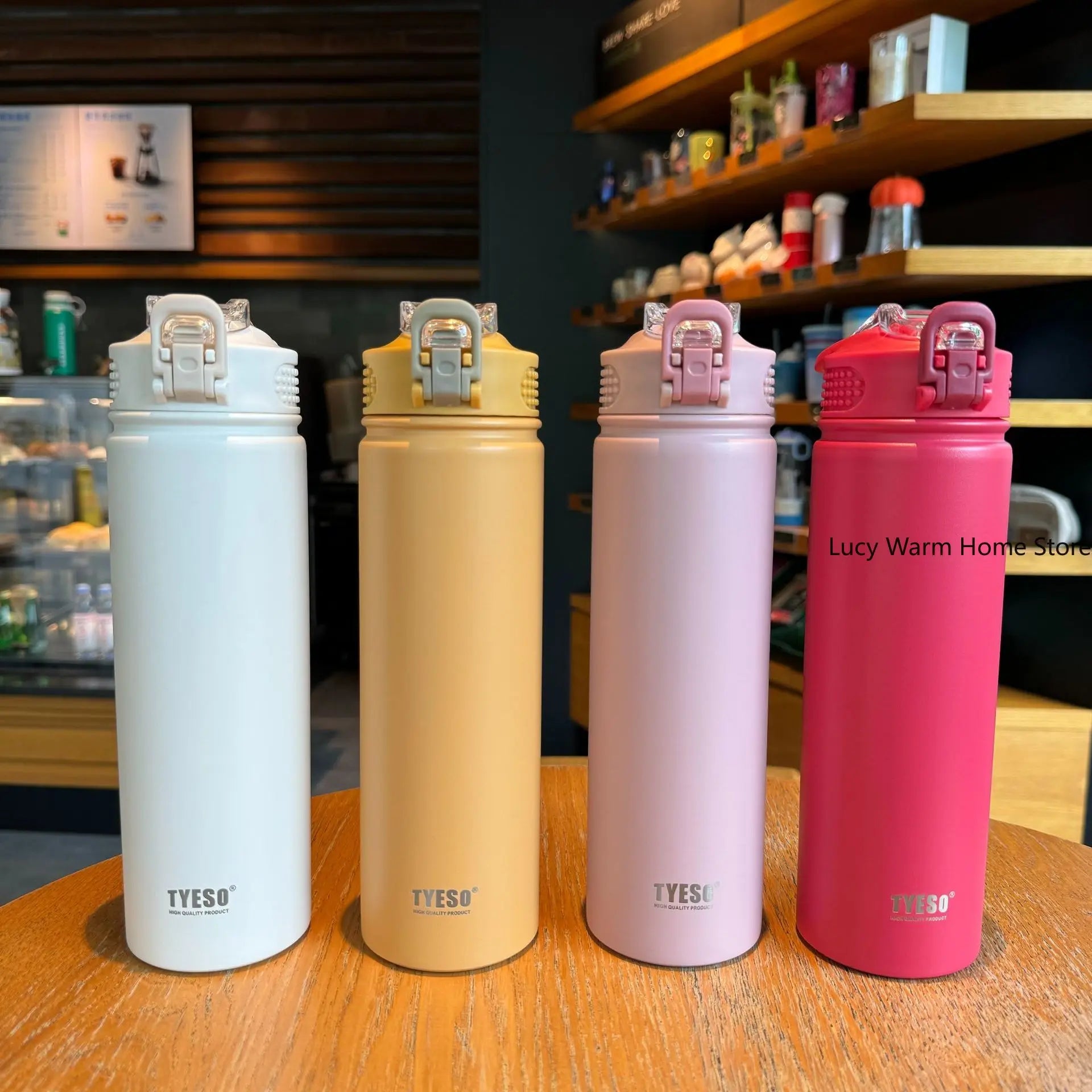 TYESO Stainless Steel Water Bottle 