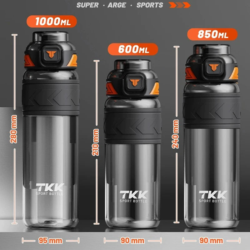 TKK Sports Water Bottle BPA free With Straw 
