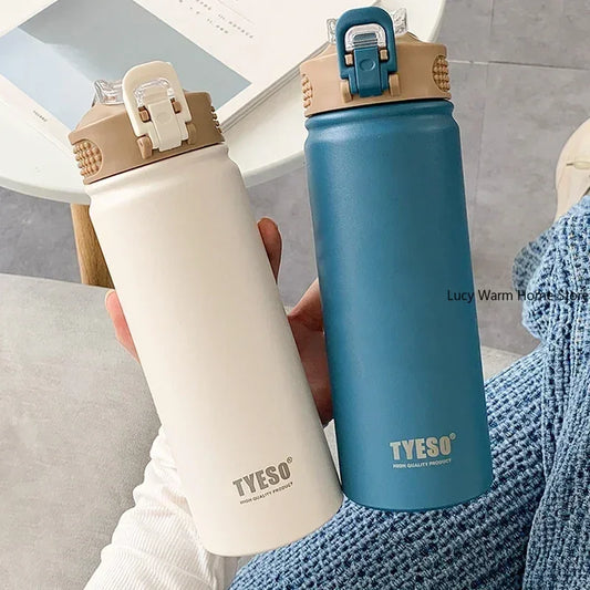 TYESO Stainless Steel Water Bottle 