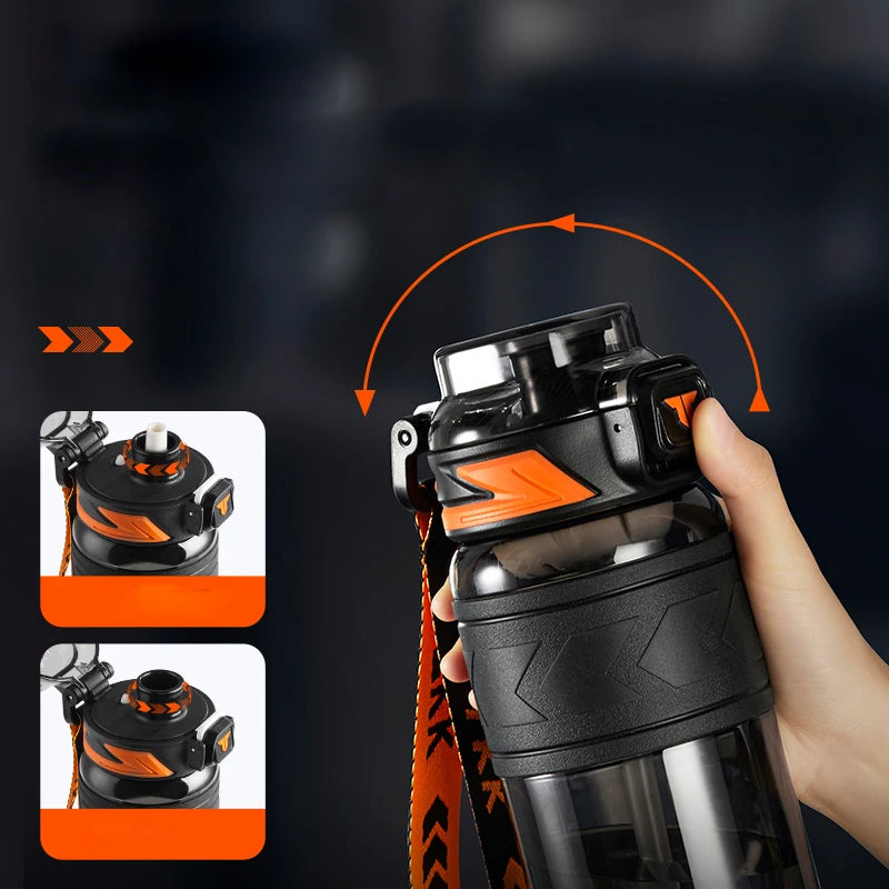 TKK Sports Water Bottle BPA free With Straw 