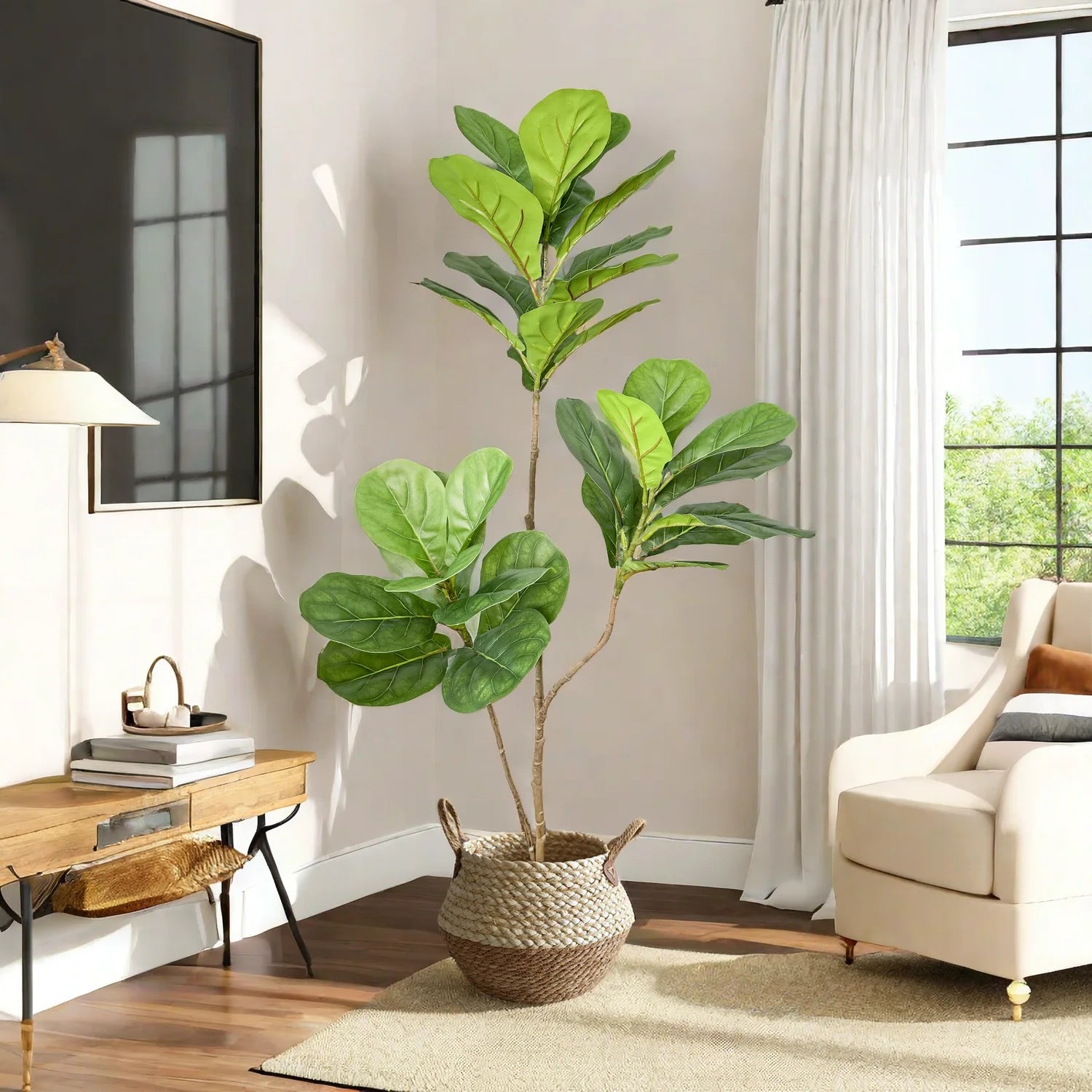 Artificial Ficus Tree Décor