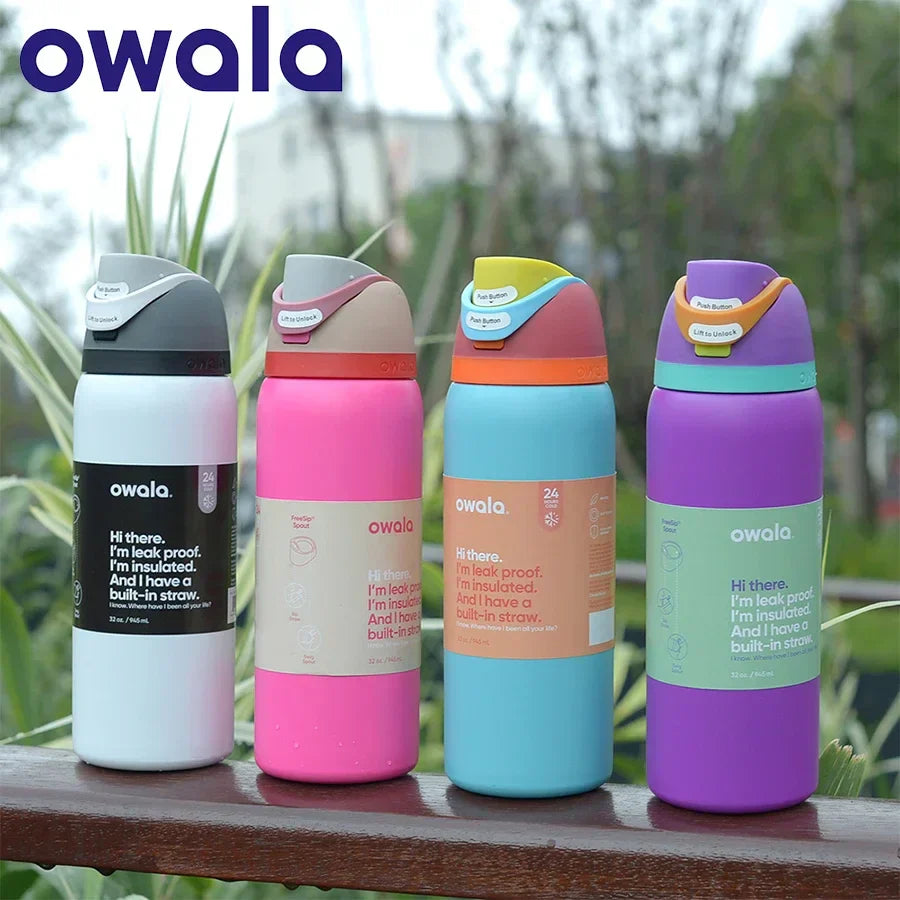 Owala travel water bottle
