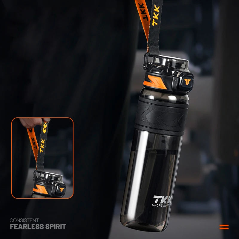 TKK Sports Water Bottle BPA free With Straw 