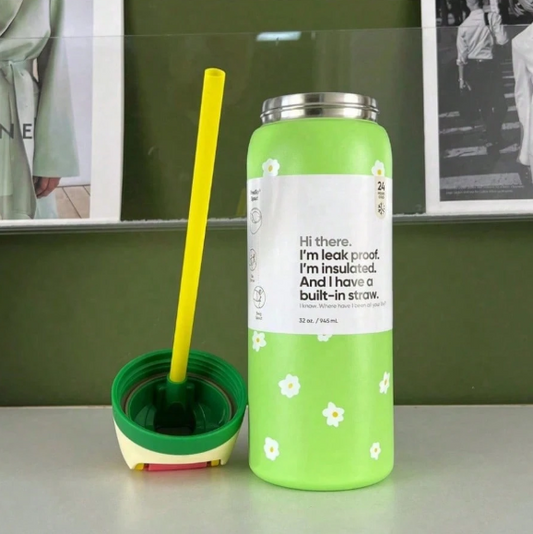 Owala mint green 32oz Stainless Steel Insulated Water Bottle