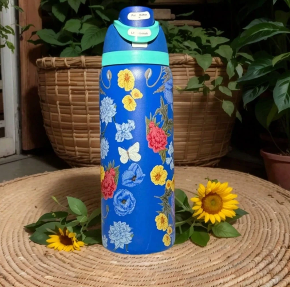 Owala blue  32oz Stainless Steel Insulated Water Bottle