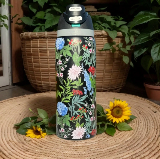 Owala black 32oz Stainless Steel Insulated Water Bottle