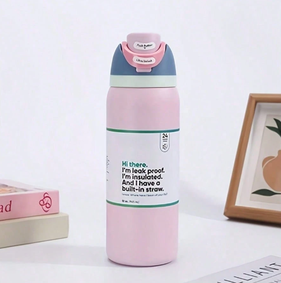 Owala baby pink 32oz Stainless Steel Insulated Water Bottle