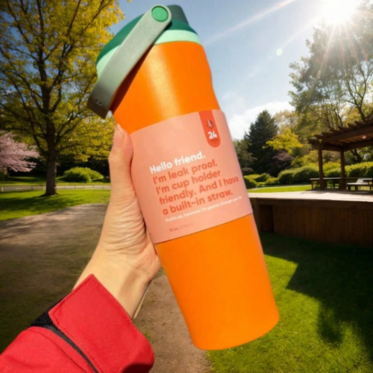 Owala 30oz This Stainless Steel Sports Water Bottle Features A Leak-Proof Design, A Pop-Up Cap, And Is Available In A Variety Of Colors. Its Elegant Design Makes It Perfect For Hydration, Ideal For Running, Going To Schoo