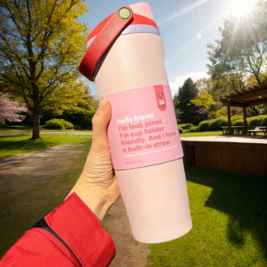 Owala 30oz This Stainless Steel Sports Water Bottle Features A Leak-Proof Design, A Pop-Up Cap, And Is Available In A Variety Of Colors. Its Elegant Design Makes It Perfect For Hydration, Ideal For Running, Going To School