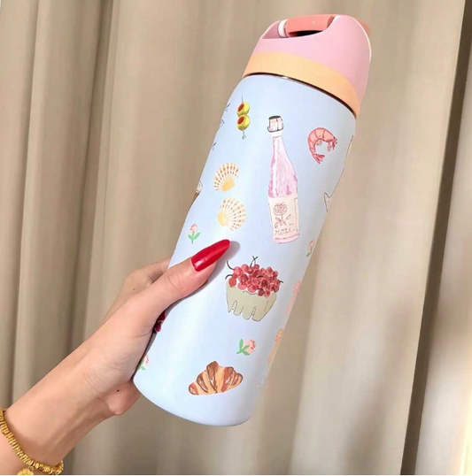 Owala Thermal Insulation And Cold Preservation Insulated Mug 24, 32oz Stainless Steel Material Suitable For Office, Home And Outdoor Use